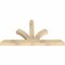 Ekena Millwork Richland Rough Sawn Timber Gable Bracket, Douglas Fir, 60"W x 32"H x 4"D x 4"F, 13/12 Pitch GBW060X32X0404RIC00RDF - alternate 4